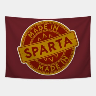 Made in Sparta Color Tapestry