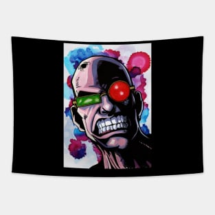 Spider Jerusalem inspired art Transmetropolitan Graphic Tapestry