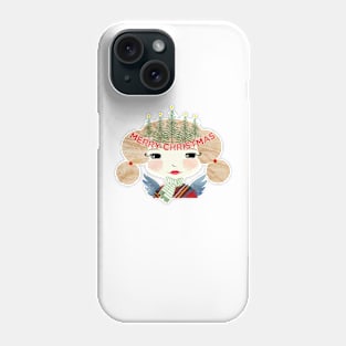 Christmas Angel Abigail--Merry Christmas Phone Case