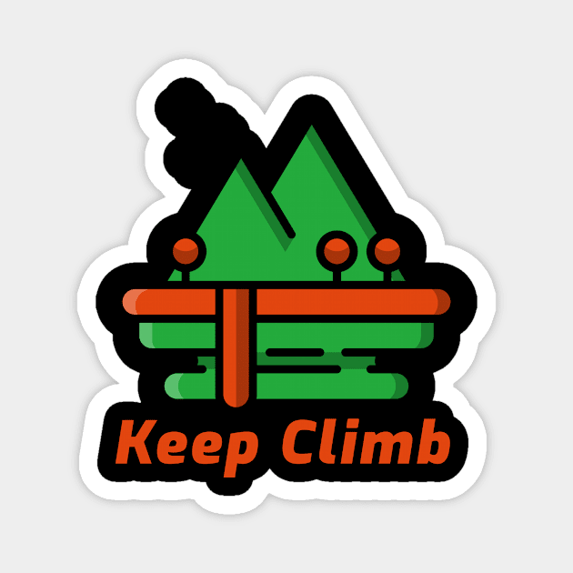 Keep Climb Magnet by Climbinghub