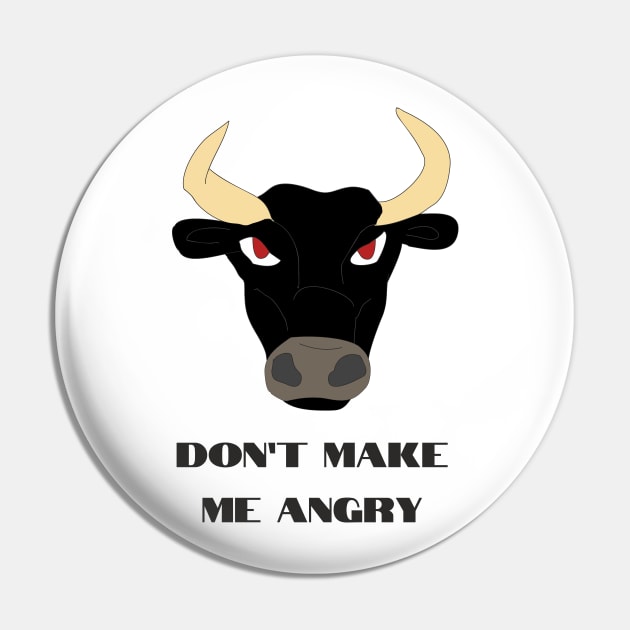 Angry Bull Pin by Alekvik