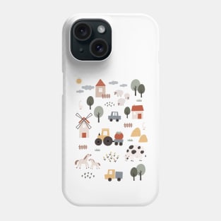 At The Farm Phone Case