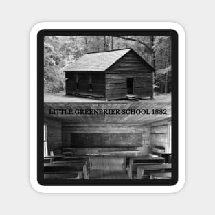Little Greenbrier School 1882 Magnet
