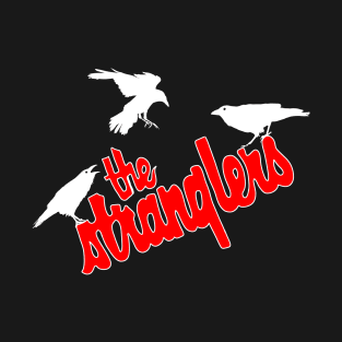 Stranglers Crows Red T-Shirt