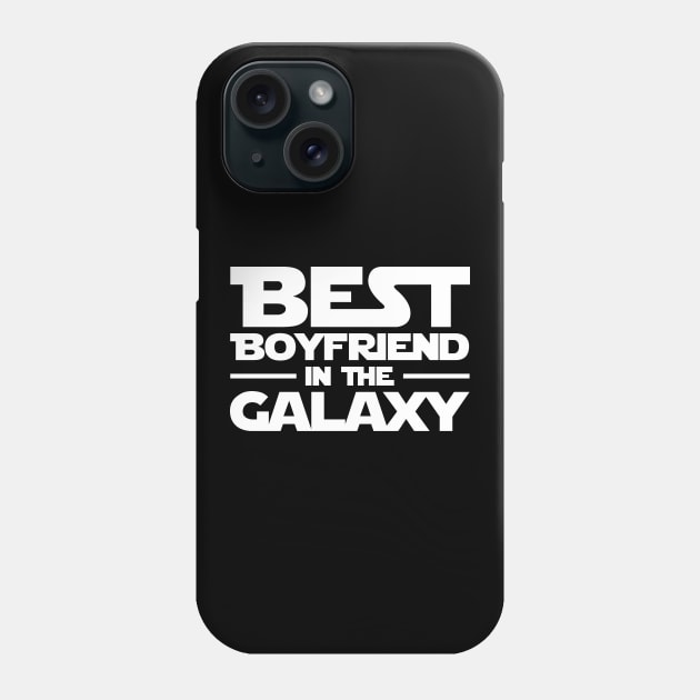 Best Boyfriend In The Galaxy I Girlfriend Star Design Phone Case by az_Designs