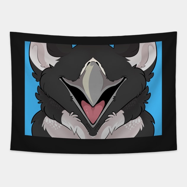 Black Gryphon Tapestry by StupidShepherd