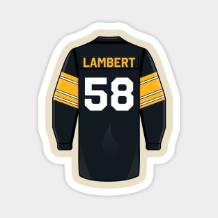 Jack Lambert Jersey Magnet