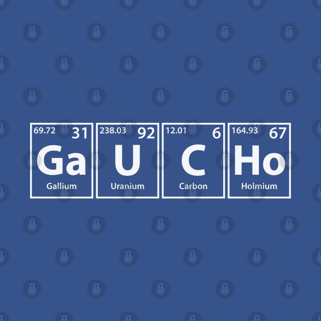 Gaucho (Ga-U-C-Ho) Periodic Elements Spelling by cerebrands