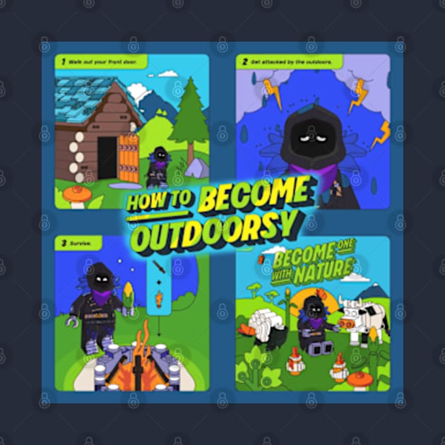 Lego Fortnite HOW TO BECOME OUTDOORSY! by BURBS