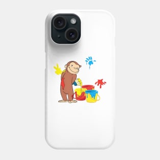 Curious George Cat Phone Case