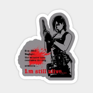 jill valentine Magnet