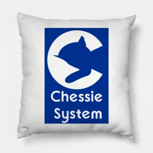 Chessie System Railroad Pillow