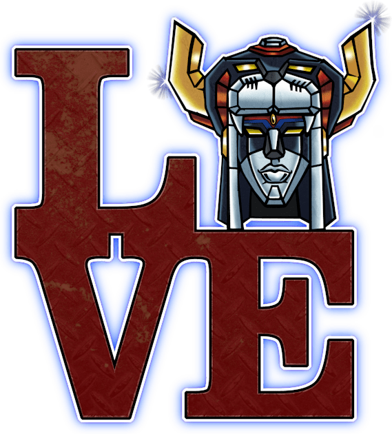 Love Voltron Kids T-Shirt by Lmann17