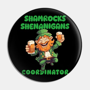 Shamrocks Shenanigans Coordinator Pin