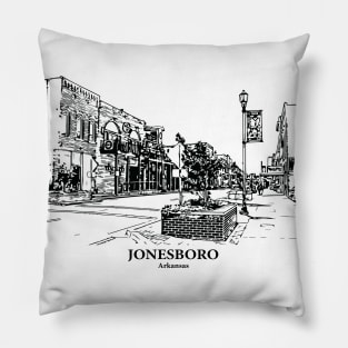 Jonesboro - Arkansas Pillow