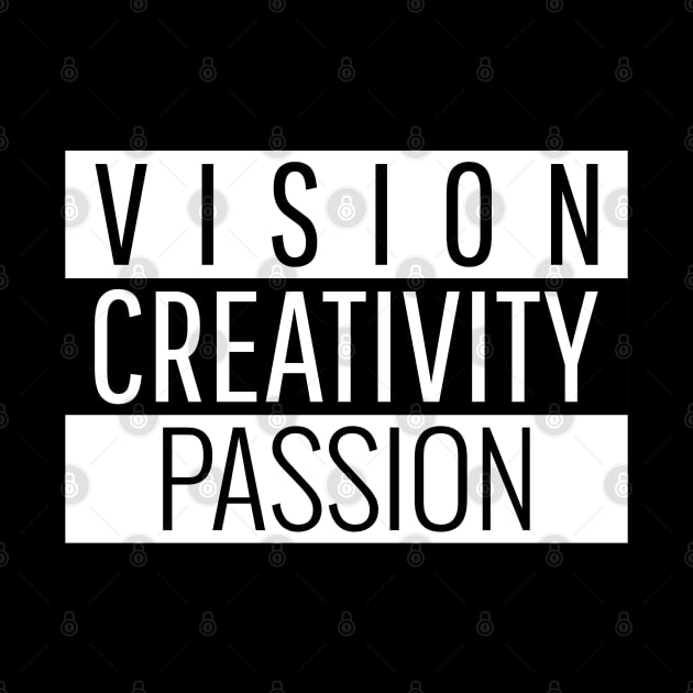 vision creativity passion by dreamiedesire