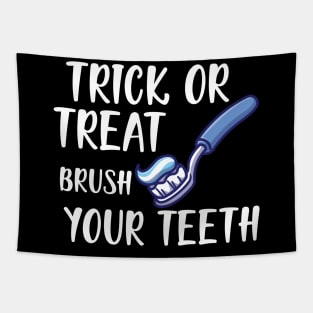 Dental Hygienist - Trick or treat brush your teeth w Tapestry