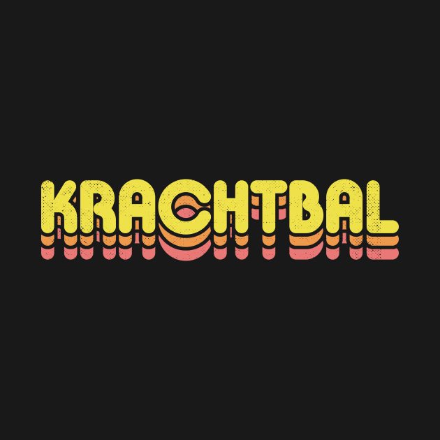 Retro Krachtbal by rojakdesigns