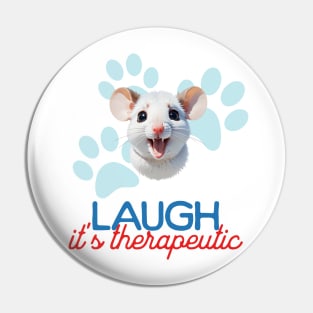 Cute Mouse Minimalist Style Art | Laugh, it's therapeutic. Pin