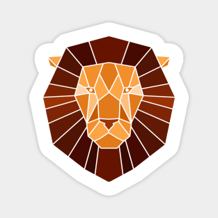 Geometric Lion Magnet