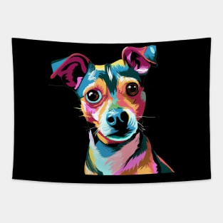 Rat Terrier Pop Art - Dog Lover Gifts Tapestry