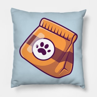 Dog Food Snack Cartoon Pillow