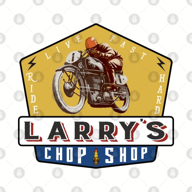 Larry's Chop Shop by blackjackdavey