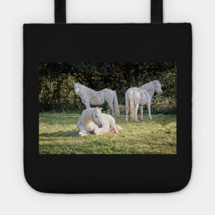 White Ponies Tote