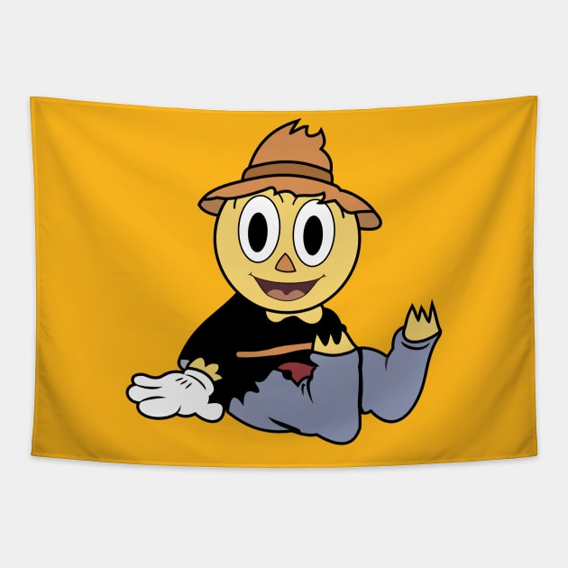 Little scarecrow Tapestry by Larent