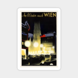 Vienna Austria Vintage Poster 1937 Magnet