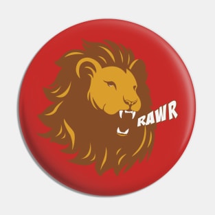 Rawr Lion Pin