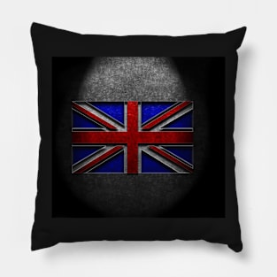 Union Jack Stone Texture Repost Pillow