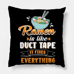 Ramen is the best comfort food Pillow
