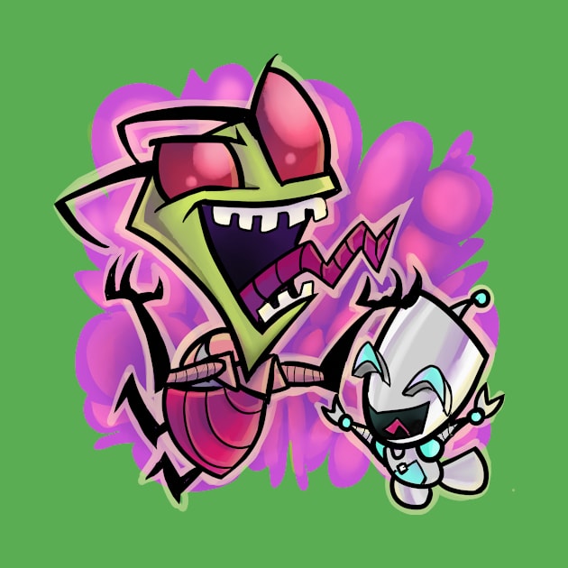 Invader Zim by SophieScruggs