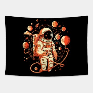 Cute Astronaut Tapestry