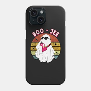 Well Spooky Season Cute Ghost Halloween Costume Boujee Boo-Jee Phone Case