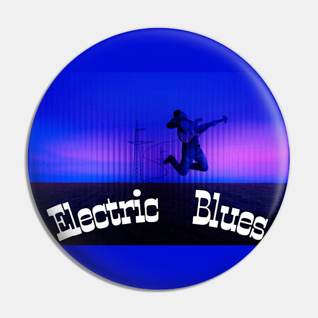 I listen Electric Blues Pin by fiorellaft