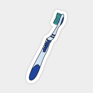 Toothbrush by Courtney Graben Magnet