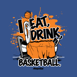 Eat Drink Sleep Basketball T-Shirt