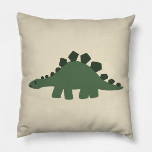 Stegosaurus drawn badly Pillow