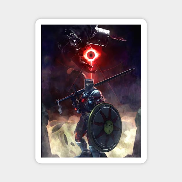 Sunlight of Astora Magnet by Dream Frames Art