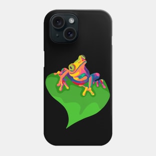 Rainbow Tree Frog Phone Case