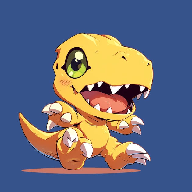 agumon by Stephanie Francoeur Art