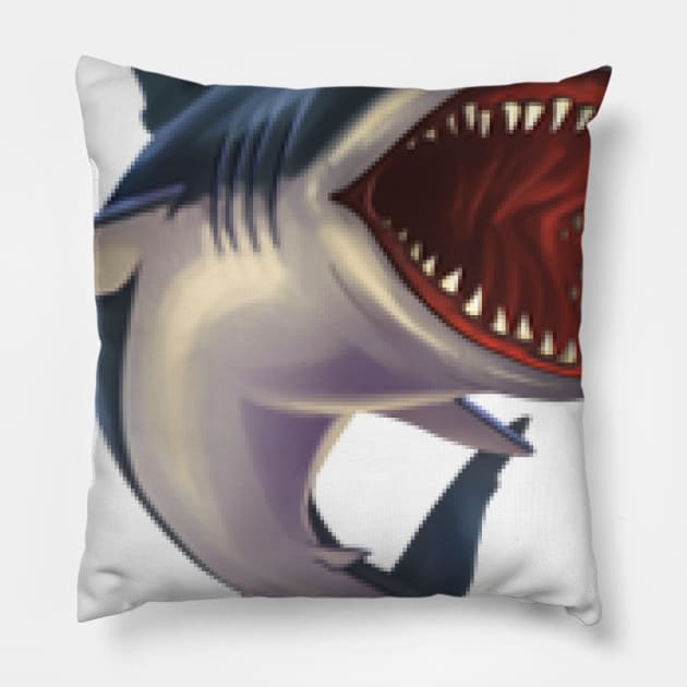 Shark Pillow by creativitythings 