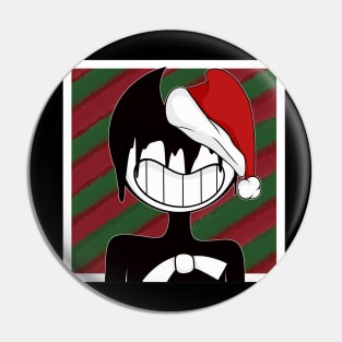 An Inky Christmas Pin