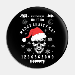 Christmas Ouija Board Pin