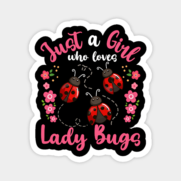 Ladybugs Entomology Entomologist Ladybug Lover Magnet by CreativeGiftShop