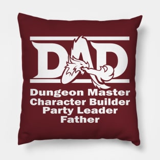 DM Dad DND Pillow