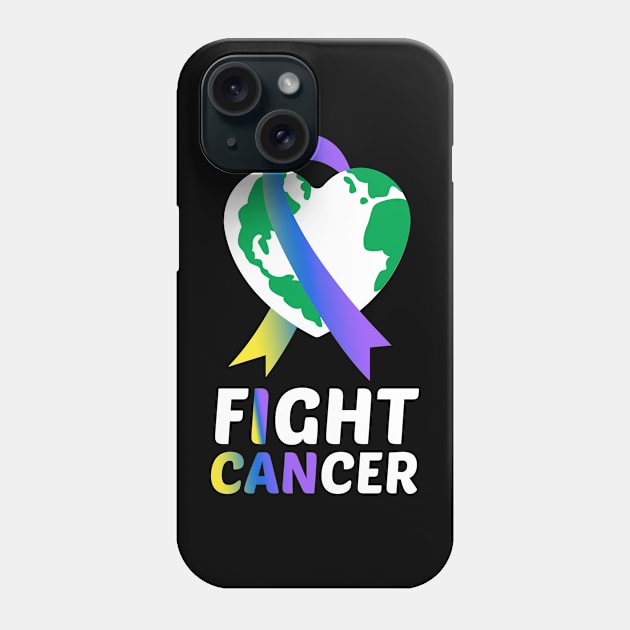 Bladder Cancer Awareness Phone Case by TheBestHumorApparel