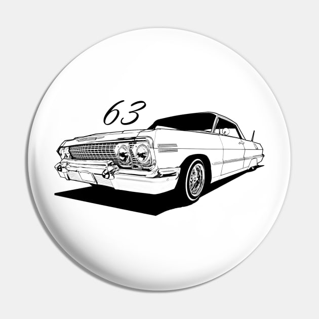 63 Impala Pin by ThornyroseShop